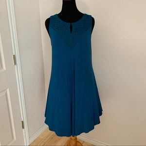 Cato’s dress, teal blue NWOT